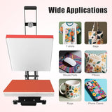 Heat Press Machine 16"x20", Clamshell Heat Press Machines,Digital Professional Heat Transfer Tshirt Press Machine