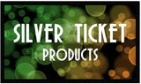 Silver Ticket Products STR Series 6 Piece White 1.1 Gain 120" Diagonal 16:9 Format Projection Screen, Aluminum Frame, Wall Mounted, 109.25x63.625 inches STR-169120