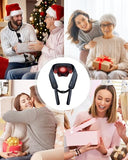 COMFIER FSA Eligible HSA Shiatsu Neck Massager with Graphene Heat, Cordless Neck and Shoulder Massager for Pain Relief Deep Tissue