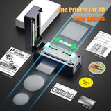 Thermal Shipping Label Printer, Wireless 4×6 Label Maker for Small Business, Compatible with iPhone, Andorid