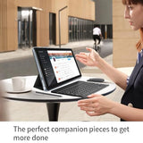 Android 15 Tablet, 12GB+64GB+1TB Expand, 10inch Tablet Bundle with Keyboard Case, Stylus Pen