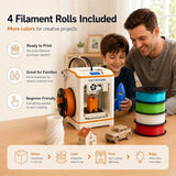 Entina Tina2C Mini 3D Printer Starter Bundle for Kids & Beginners