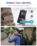 Wireless Doorbell Camera No Subscription - 5MP Ultra Clear Motion Detection Alert Video Doorbell