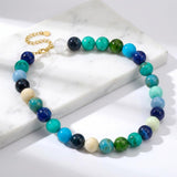 AGHTLZX Chunky Beaded Necklaces for Women