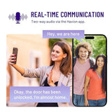 HAVION D1 Wireless Video Doorbell Camera - by NIU Inno., Incl. Chime, Dual Cameras
