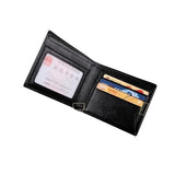 HBJWOV Men Wallet Genuine Leather Purse Large Capacity Clutch Wallets