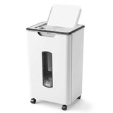 Wingwise Paper Shredder for Home Office, 60 Sheets Auto Feed, P-4 Cross Cut, 40 Mins Runtime, 52dB Quiet, 2.5m/min Shredding, 5.8 Gallon Bin, CD/Credit Card Shredder with Anti-Jam & Dual Modes