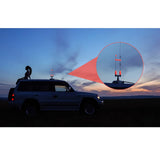 UAYESOK Heavy Duty Magnetic Mount Antenna, Dual Band VHF/UHF Vehicel Home Base Antenna, PL259 Plug & 3.5inches Mag Base & 13ft RG58 Cable, for HT Mobile Radio Scanner Repeater GMRS Radio