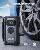 Portable Car Jump Starter with Air Compressor, TREKURE 150PSI 4000A TREKURE