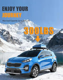 KINGGERI 300LBS Lockable Roof Rack Cross Bars Compatible with KIA Sportage SX & SX Prestige 2016 2017 2018 2019 2020 2021 2022 2023 2024 2025 2026 with Flush Side Rails,Anti-Theft Aluminum Roof Rails