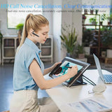 V5.3 Hands Free Noise Canceling Headphones with Dual-Mic for Computer/Laptop/Cell Phones/Home/Office