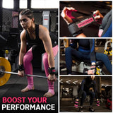 WYOX Weight Lifting Hooks for Men & Women (Pair) – Heavy Duty Wrist Support Straps with Hooks for Deadlifts, Pull Ups, Shrugs – Gym Lifting Straps with Grip
