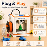 Entina Tina2C 3D Printer for Kids & Beginners, Fully Assembled Starter Mini 3D Printer