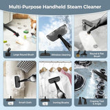Steam Mop, 12-in-1 Powerful Handheld Steam Cleaner Detachable Steam Mops for Floor Cleaning, 565ML Removable Tank, 23FT Power Cable, MultiPurpose Steamer for Hardwood, Tile, Grout, Furniture
