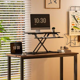 FLEXISPOT 32-inch Height Adjustable Standing Desk Converter