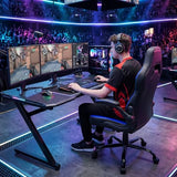 Sweetcrispy Computer Video Game Desk Chair: Ergonomic Comfy Lumbar Support