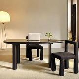 AQWASYUTER Office Computer Desk Solid Wood