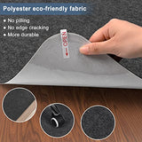 Office Chair Mat for Hardwood & Tile Floor, 55"x35" Computer Gaming Rolling Chair Mat (Black, 55"×35")