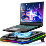 RGB Laptop Cooling Pad for 13-19 Inch, Max 3500RPM Gaming Laptop Cooler