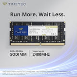 Premium 32GB KIT (2x16GB) DDR4 2400MHz (PC4-2400T) PC4-19200 SODIMM Laptop RAM – 260-Pin 1.2V CL17 Non-ECC Unbuffered Memory Module for Laptop