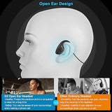 Open Ear Headphones w/Noise Cancelling Mic for Phone PC Computer Laptop