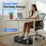 HTM Vibration Plate Exercise Machine - 330lbs Weight Capacity, 120 Speed Levels, Full Body Workout Shake Board for Home Fitness, Toning and Wellness