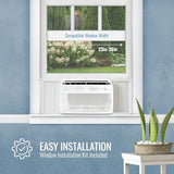 Keystone 10,000 BTU Window Mounted Inverter Air Conditioner, 115V, Energy Star Window Air Conditioner for Rooms up to 450-Sq.Ft. with Quiet Operation and Remote Control