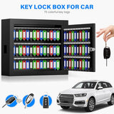 Key Organizer Wall Mount for Car Garage House Rental Office Business