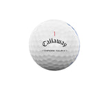 Callaway Golf Chrome Tour X Triple Track Golf Ball (Holiday, 2 Dozen) Callaway