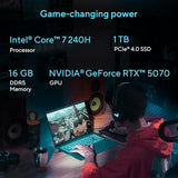 ASUS V16 16" WUXGA 144Hz Gaming Laptop, Intel® Core™ 7 240H, RTX™ 5070