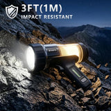 FORTO 2-in-1 Rechargeable Spotlight
