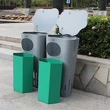 Outdoor Trash Can Kitchen Trash Can Outdoor Stainless Steel Trash Can