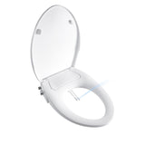 ANNWA Bidet Seat for Elongated Toilet Seat Non-Electric Soft Close with Quick Release Hinges for Easy Clean Dual Nozzle Front and Rear Wash(PG303A-HPN-AZ)
