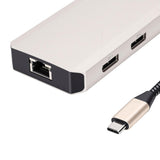 Yosoo Health Gear Laptop Docking Station Triple Display 4K 60Hz USB C Hub