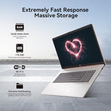 2026 HP 17 Inch Laptop Touchscreen Computer, 17.3" HD+ Touch Screen Business Laptop