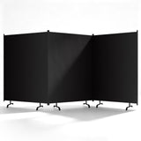 Siebwin 3 Panel Folding Privacy Screens with Wider Feet, 12 Ft Portable Room Partition for Room Separator