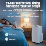 AKIRES 14000 BTU Portable Air Conditioners,3-IN-1 Portable AC Unit With Fan & Dehumidifier,Remote Control,24H Timer,Sleep Modes,Cools Room Up To 700 sq.ft