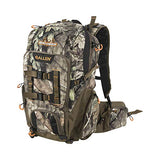 Allen Company Gear Fit Pursuit Bruiser Camo Deer Hunting Backpack for Men and Women - Rifle and Bow Carry Bag - Holds Shooting Accessories and Camping Gear - Orange,White Allen Company