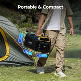 BougeRV 3500BTU Portable Air Conditioner, Camping AC Unit for Tent, Tent Air Conditioner with App Control, RV, Van Life, Small Room, Indoor & Outdoor Use (Upgraded)