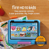 Fire HD 10 Kids tablet (newest model) ages 3-7 | Bright 10.1" HD screen with included ad-free and exclusive content