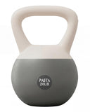 PAETA Soft Kettlebell for Home Gym – Anti-Slip Grip & Wide Handle Design, Soft-Sided Cushioned Base Kettlebell, Soft Kettlebell set, 20lbs White