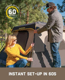 FanttikOutdoor Zeta C6 Pro Camping Tent 6 Person Instant Cabin Tent & FanttikOutdoor Zeta L8 Max Camping Chair