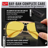 Ray-Ban x Dolce Gabbana Edition RB3138M SHOOTER Aviator Sunglass with Kit