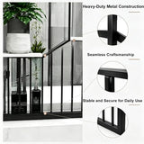 Metal Room Divider Privacy Screen Decorative Entryway Partition