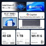 Lenovo IdeaPad Slim 3 Business Laptop, Intel Core i7-13620H(>i5-13420H)