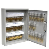 110 Key Cabinet | Dual Lock Control Key Box | Welded 22 Gauge Steel Construction | Scratch Resistant