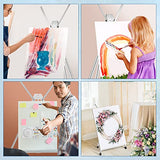 12 Pcs Aluminum 15'' to 21'' High Tabletop Easel Display Adjustable Portable Tripod Desktop with Extension Arm