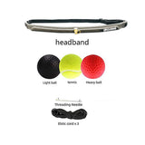 Boxing Reflex Ball 3 Difficulty Level Boxing Ball with Headband Suit for Reaction, Agility, Punching Speed, Fight Skill and Hand Eye Coordination Training for Kids and Adults HanQ
