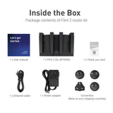 WiFi 6 Router with Wide Coverage, High-Speed Gaming Router, 2 x 2.5G Multi-Gig Ports+4 GL.iNet