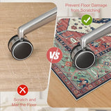 Anidaroel 8x10 Computer Chair Mat, Floor Mat for Office Chair, Under Desk Mat for Rolling Chair on Hardwood